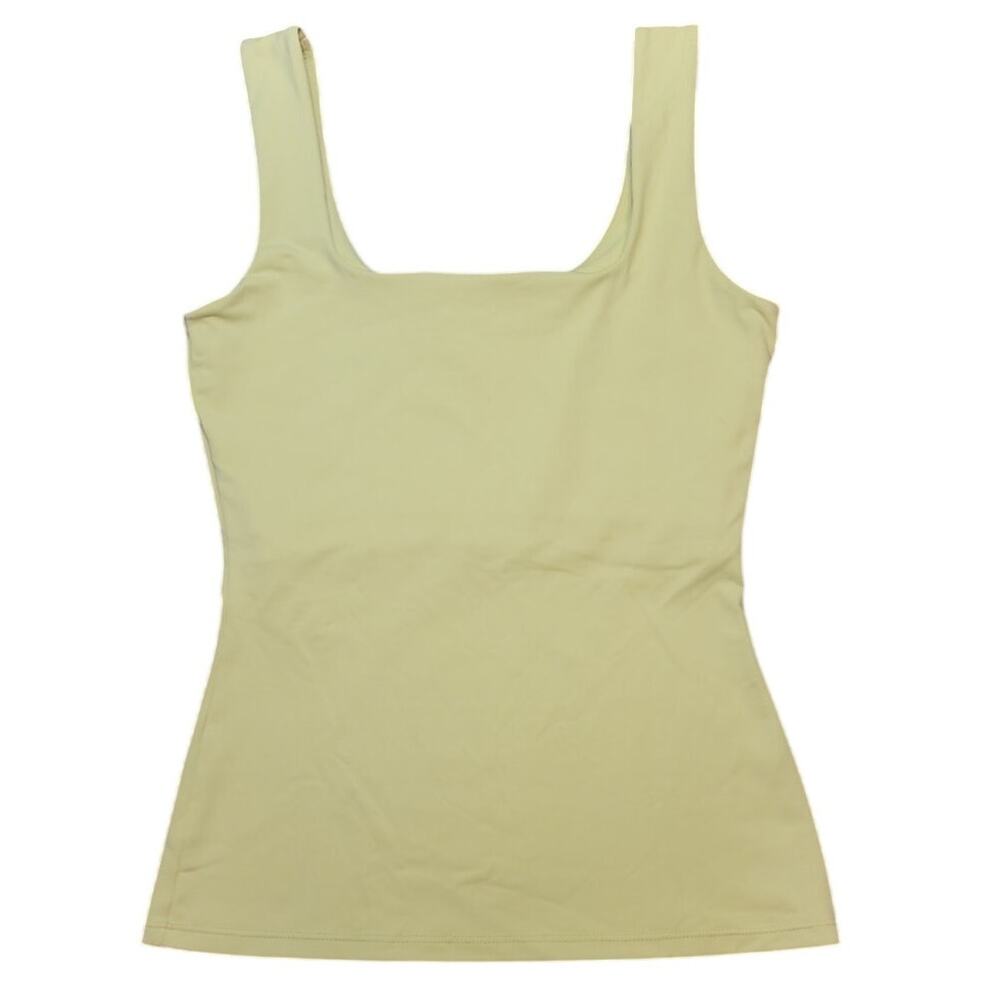 BlackMilk Yellow Tank XS Seamless Festival Y2K Streetwear Edgy